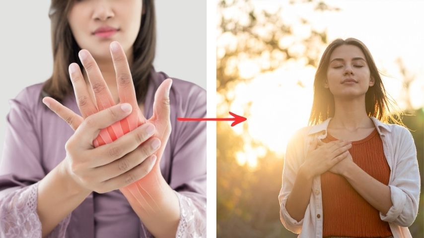 reduced hand discomfort, feel the relief and relax after using Gladiora Hand massager. Significant improvement for hand pain management with hand massager